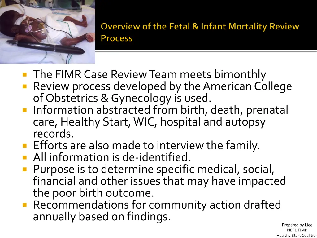 the fimr case review team meets bimonthly review