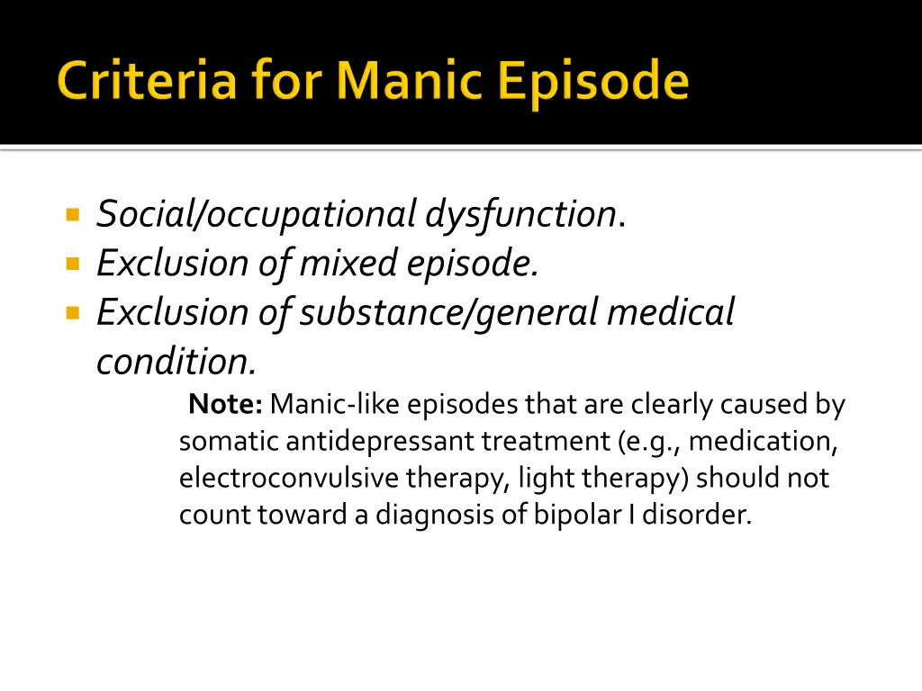 social occupational dysfunction exclusion 1