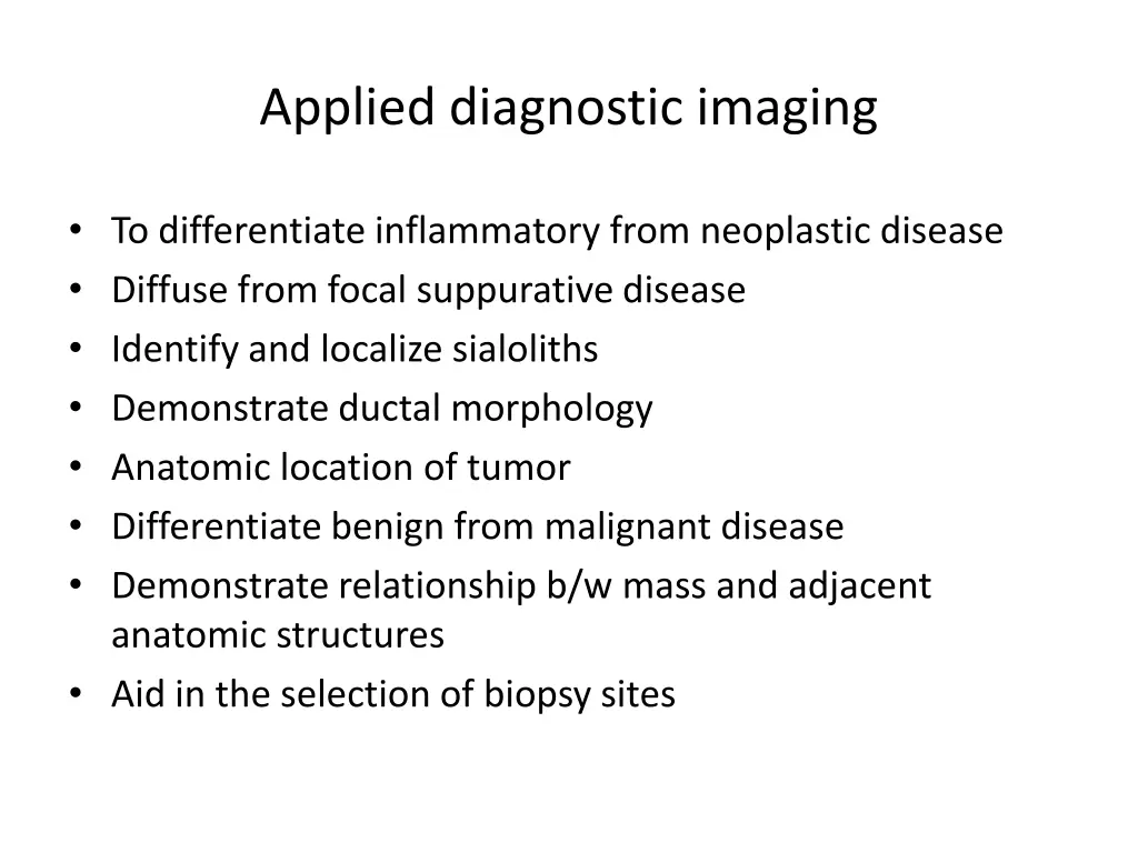 applied diagnostic imaging