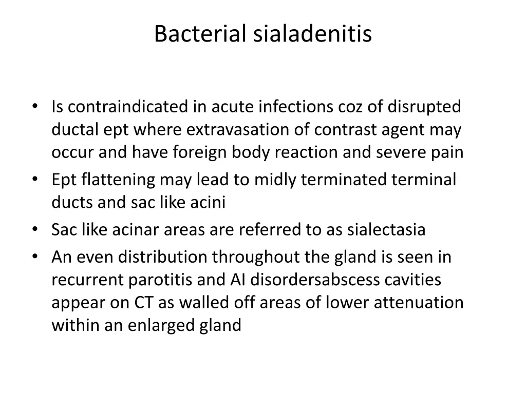 bacterial sialadenitis