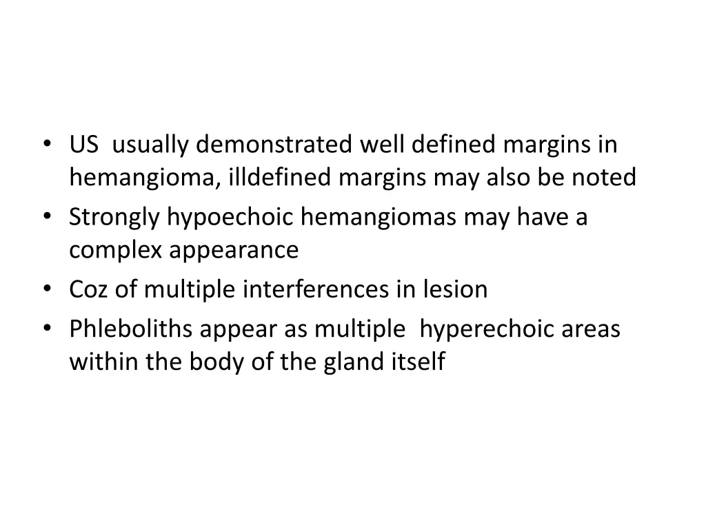 us usually demonstrated well defined margins