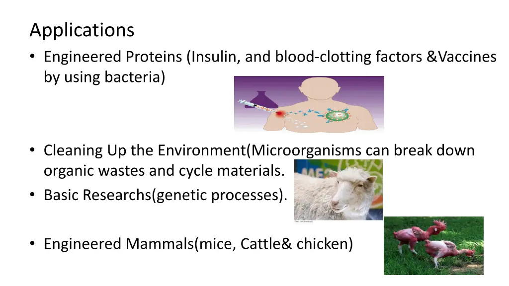 applications engineered proteins insulin