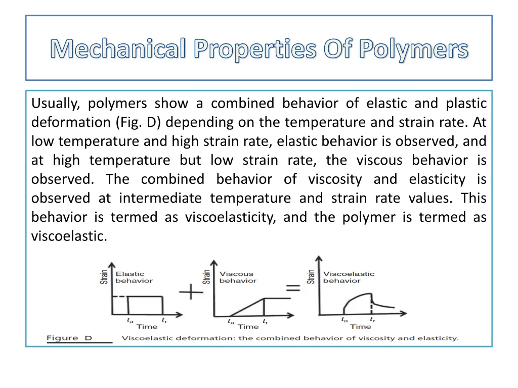 mechanical properties of polymers 11