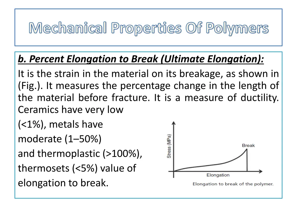 mechanical properties of polymers 5