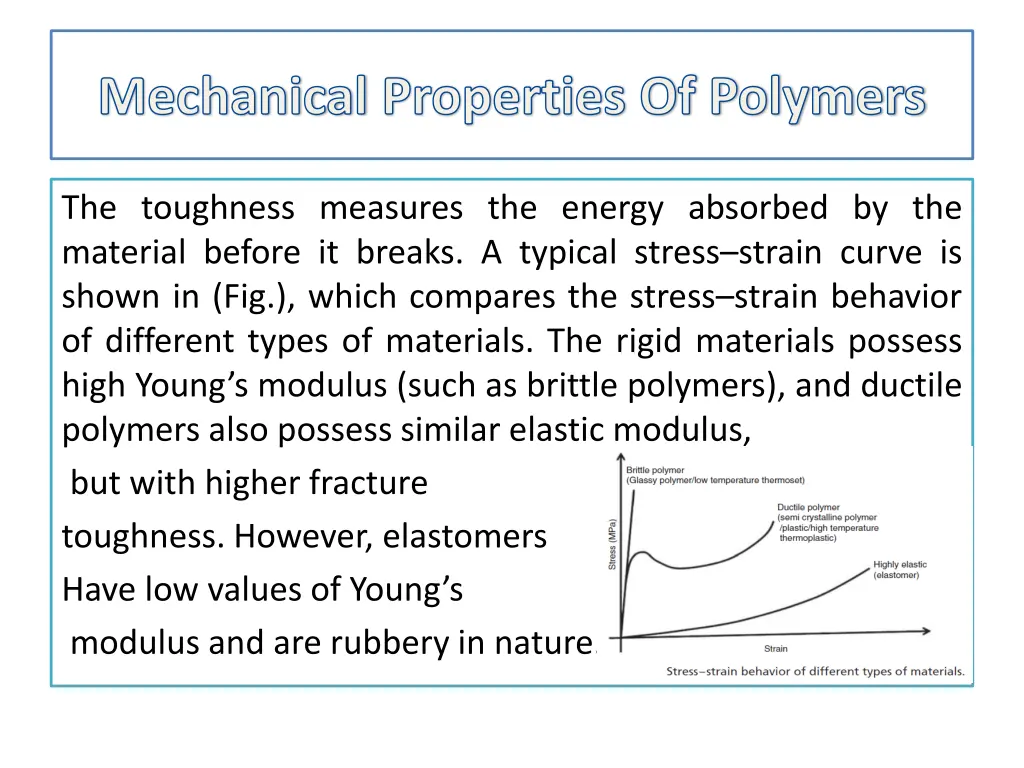 mechanical properties of polymers 7