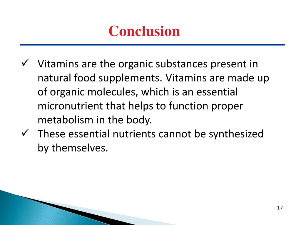 conclusion