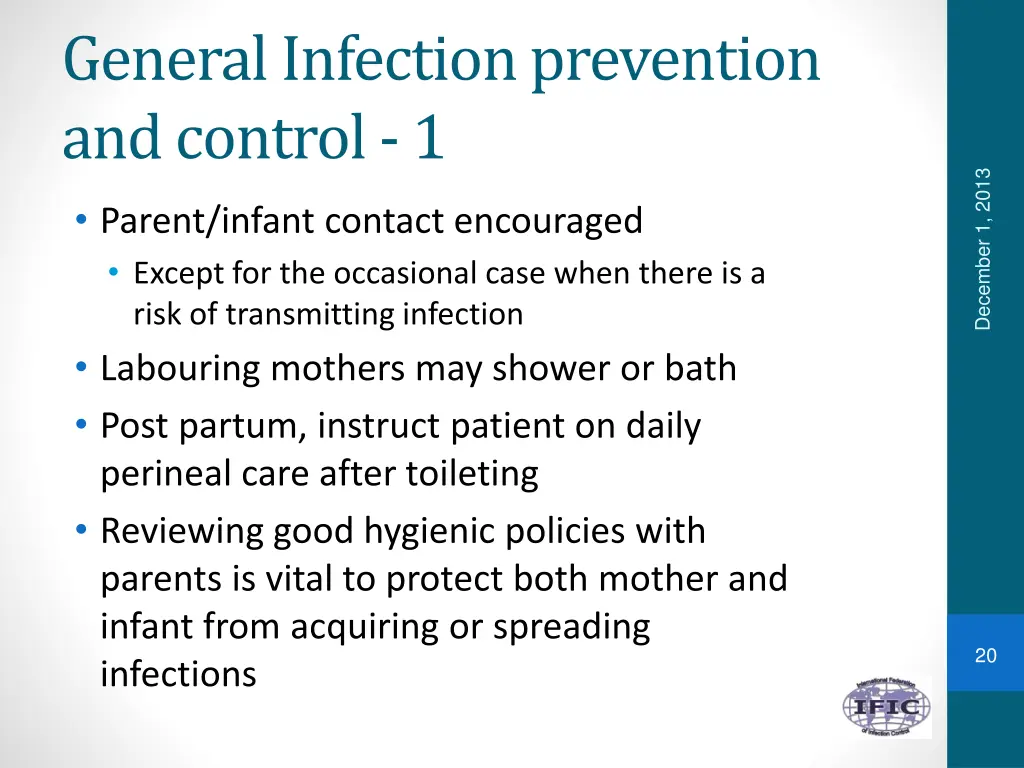 general infection prevention and control 1