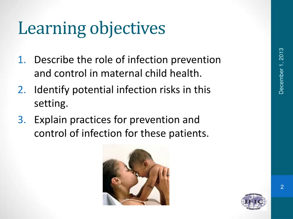 learning objectives