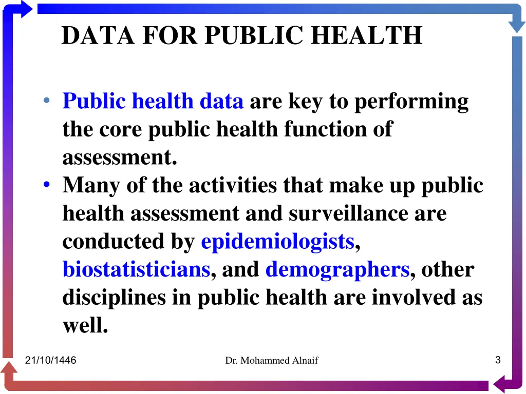 data for public health 1