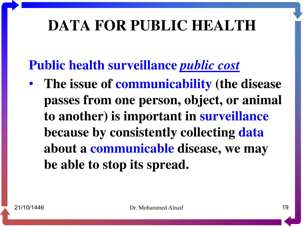 data for public health 17