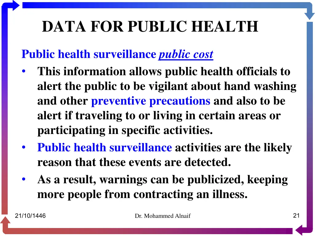 data for public health 19