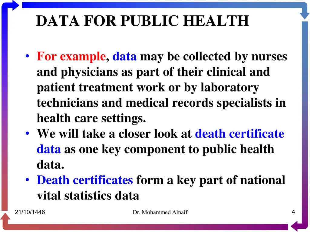 data for public health 2
