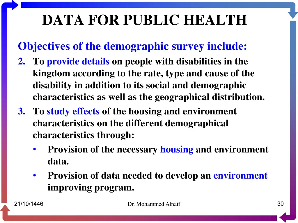 data for public health 25