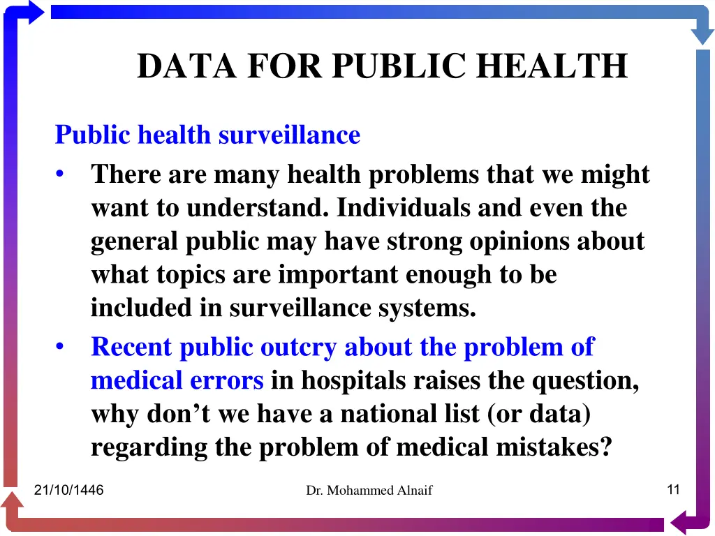 data for public health 9
