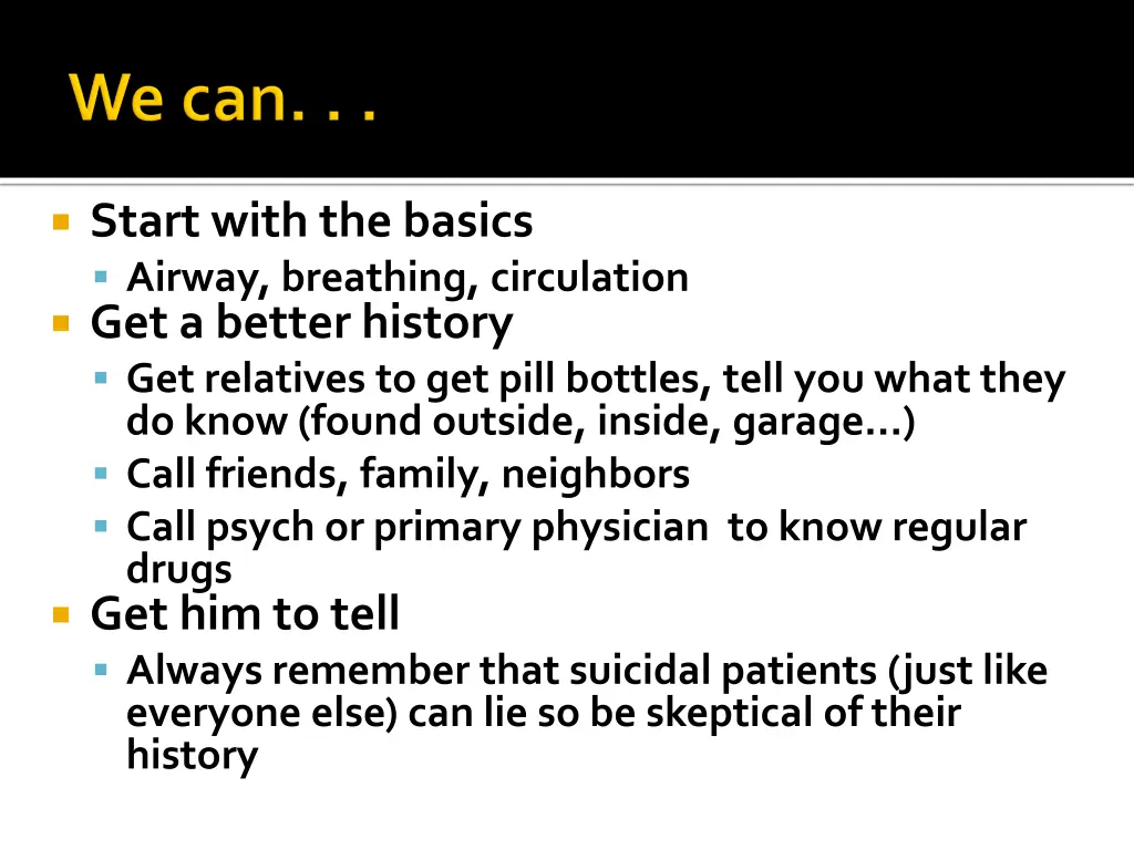 start with the basics airway breathing