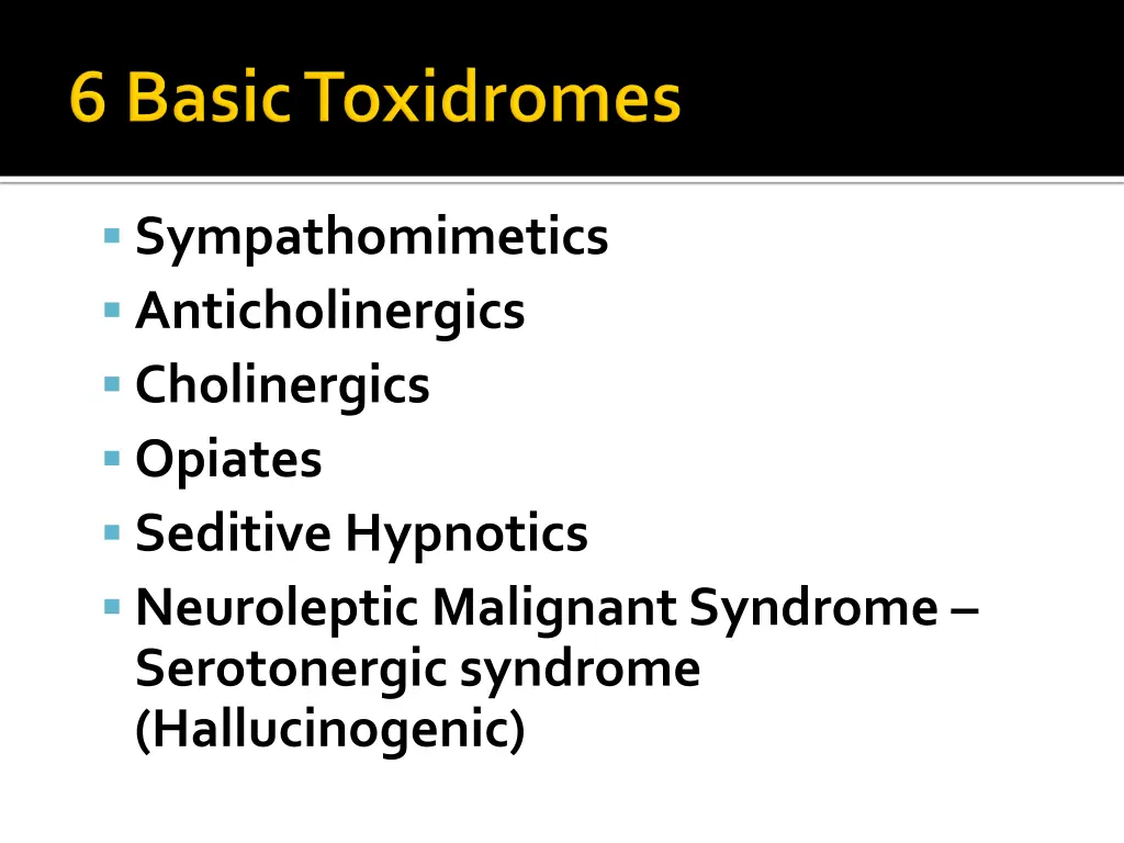 sympathomimetics anticholinergics cholinergics