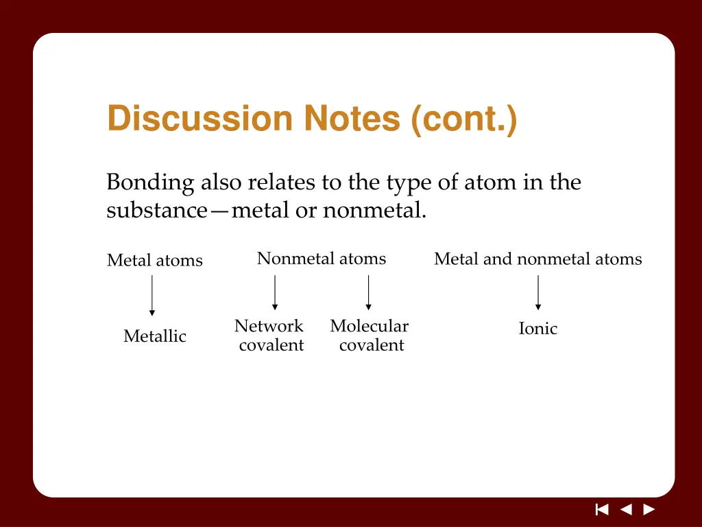 discussion notes cont 3