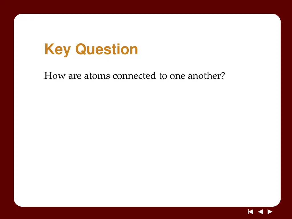 key question