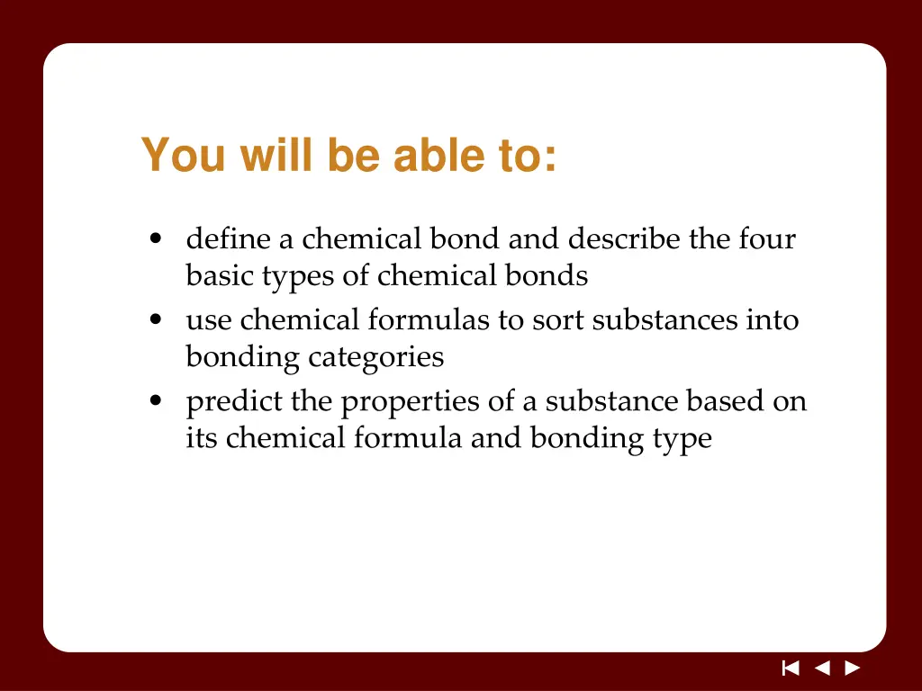 you will be able to