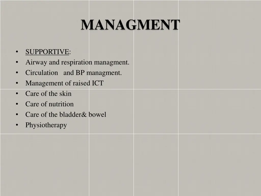 managment