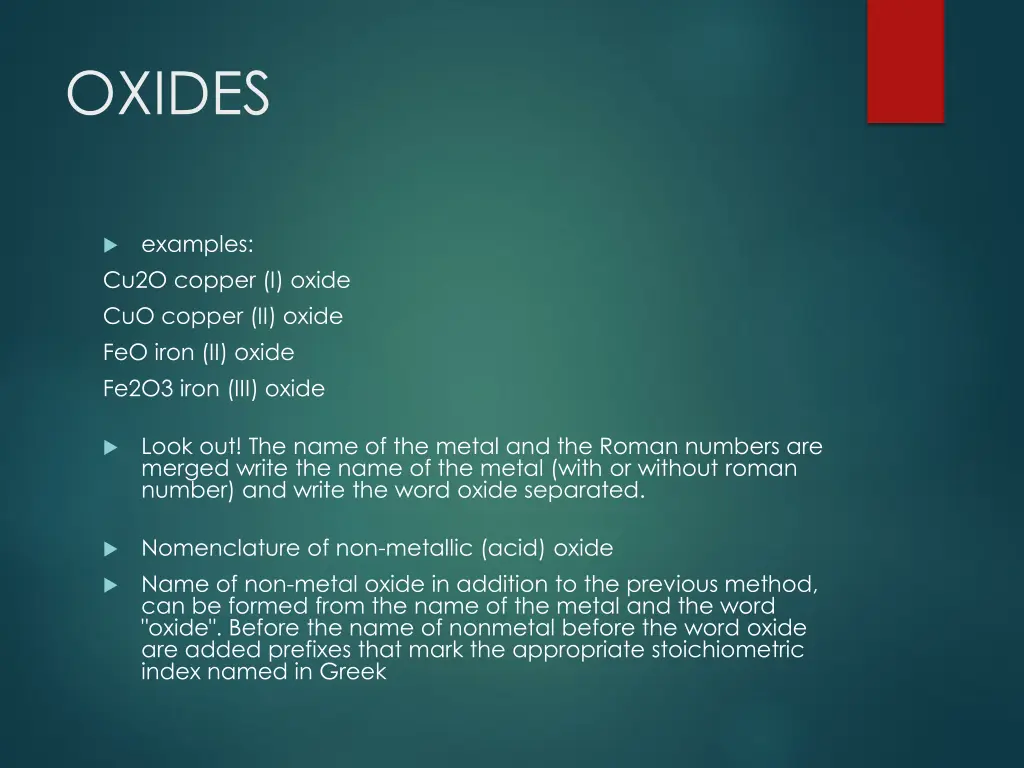 oxides 3