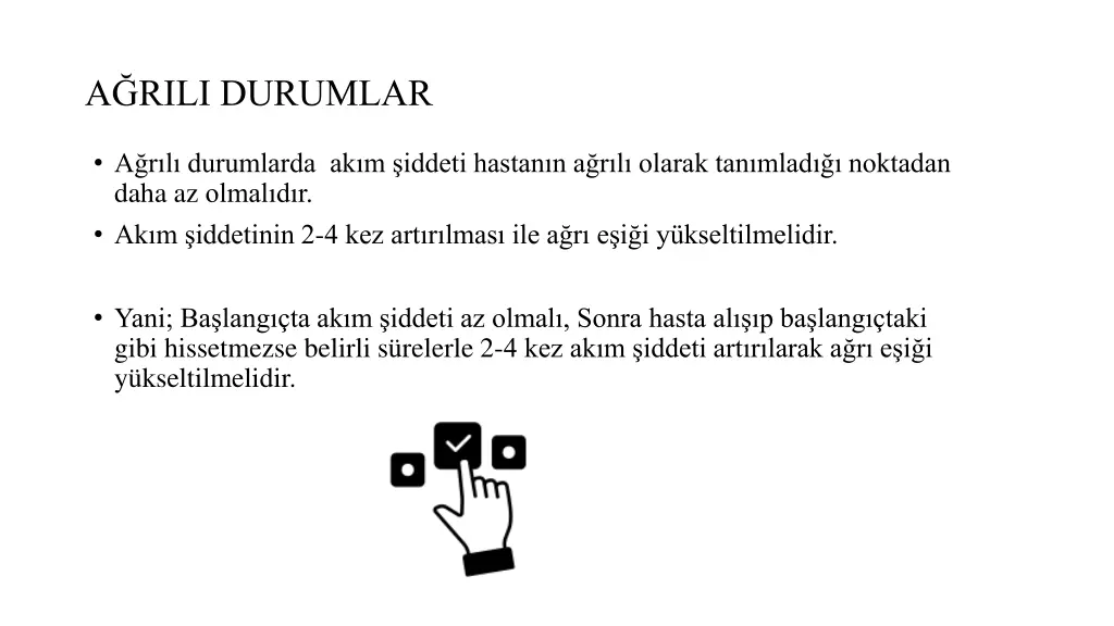 a rili durumlar