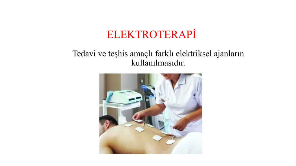 elektroterap