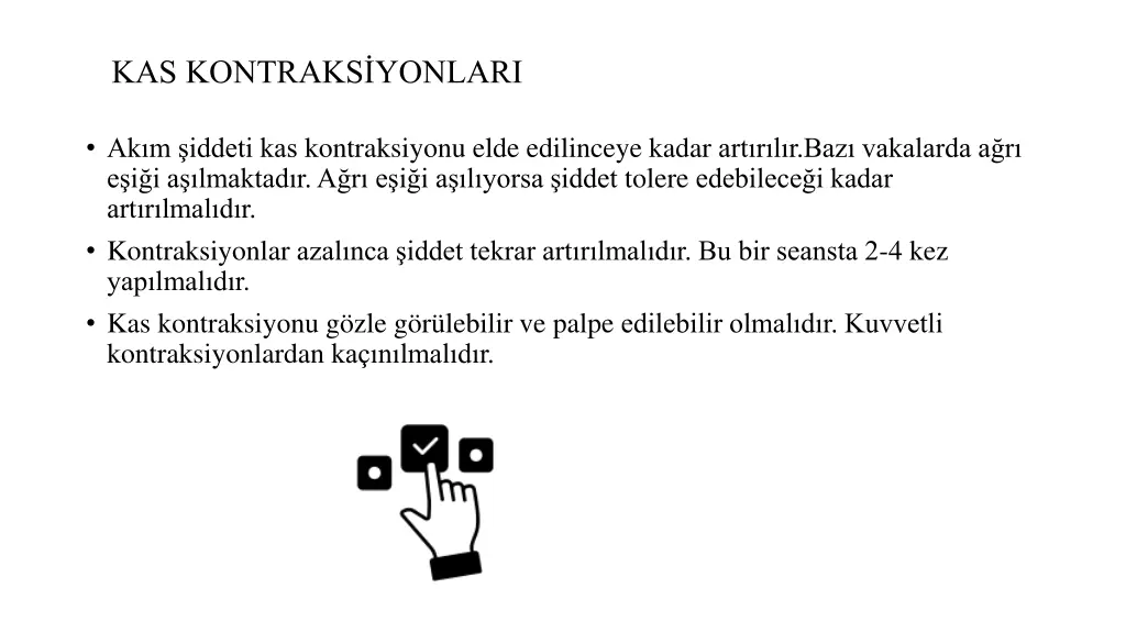 kas kontraks yonlari