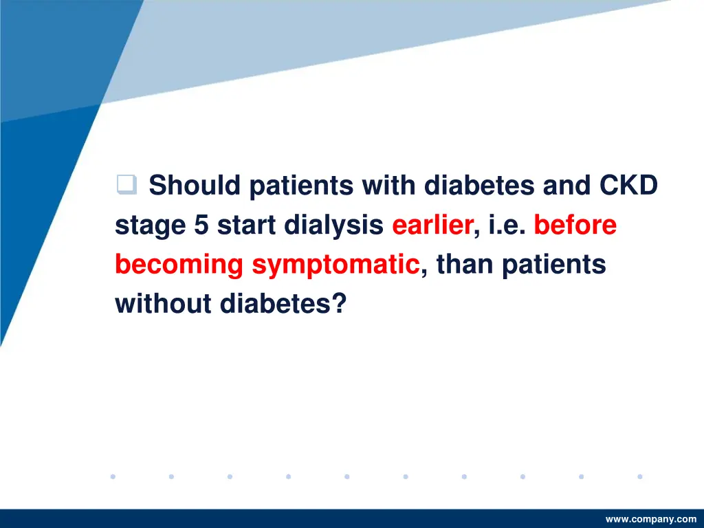 should patients with diabetes and ckd stage 1