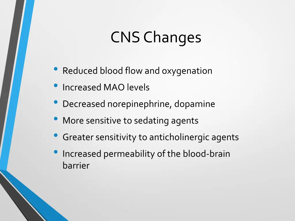 cns changes