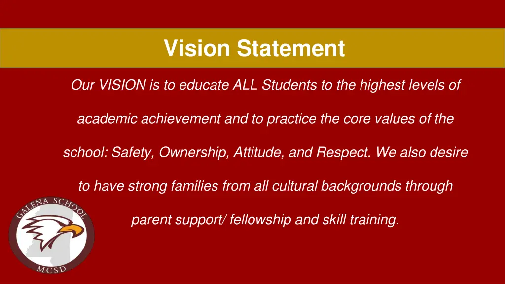 vision statement