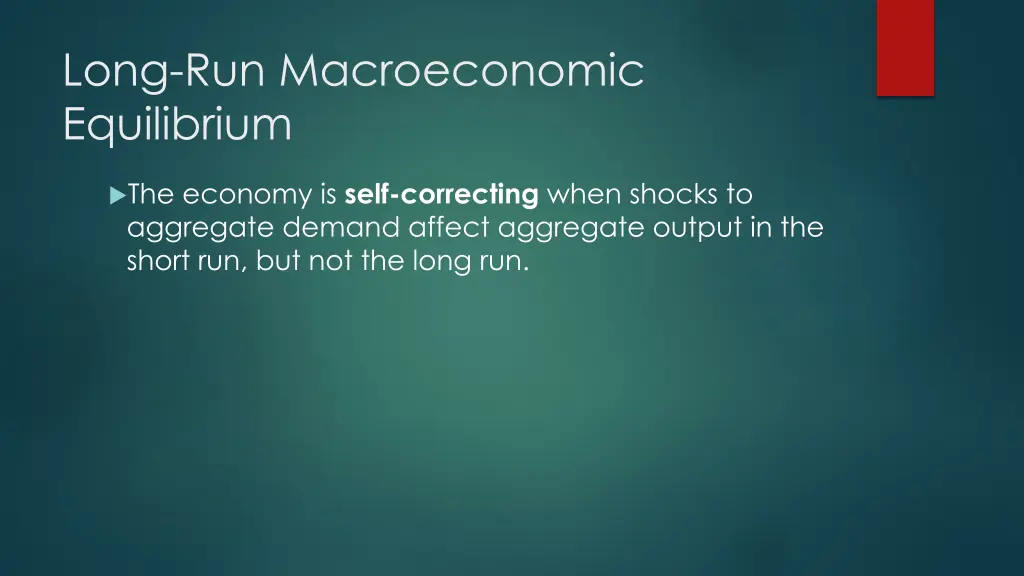 long run macroeconomic equilibrium 3