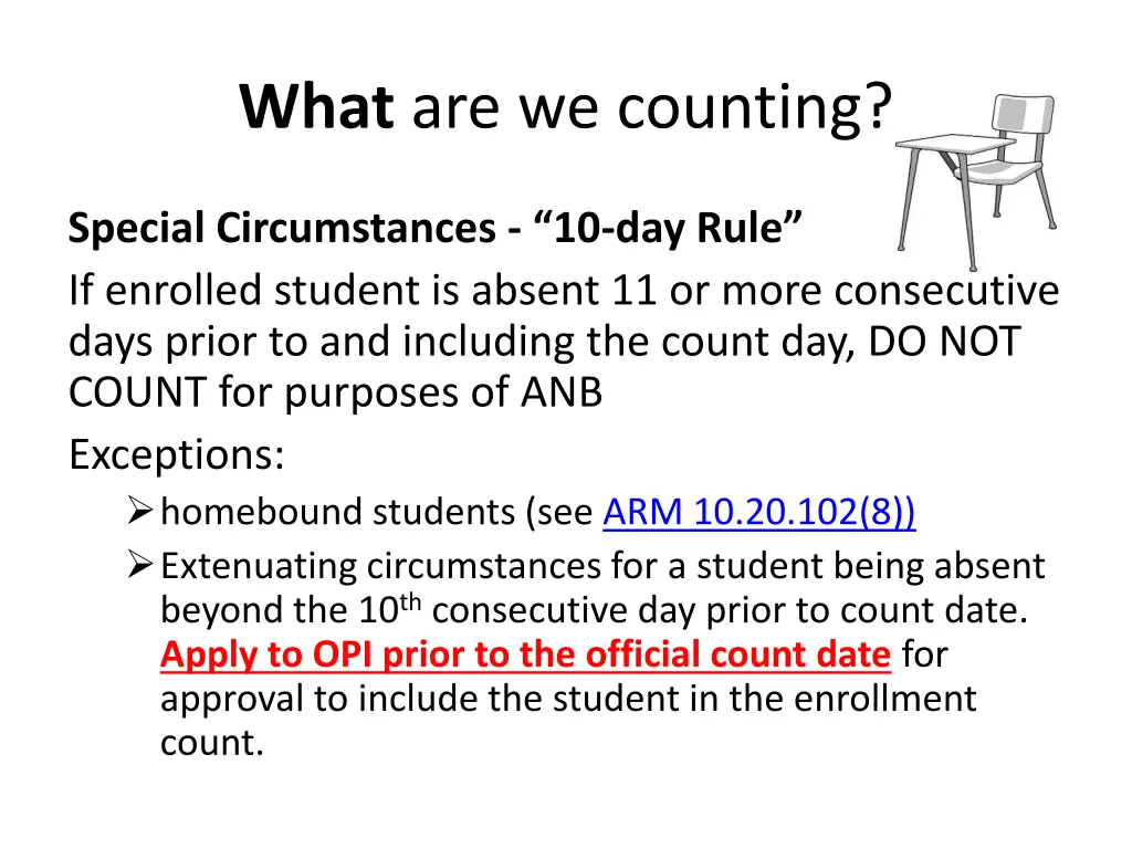 what are we counting 15