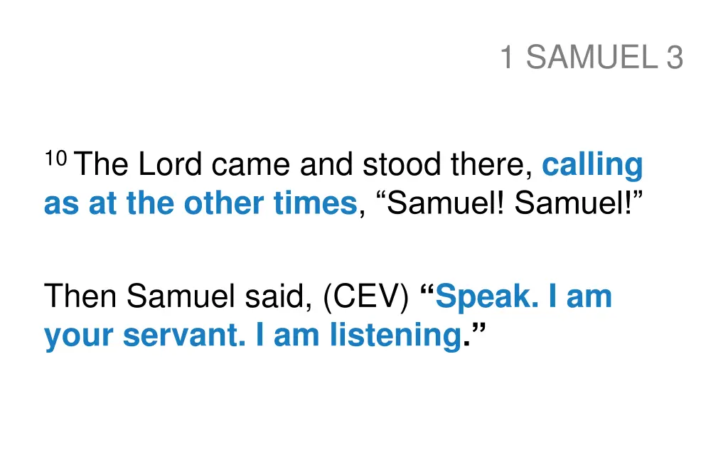 1 samuel 3 3