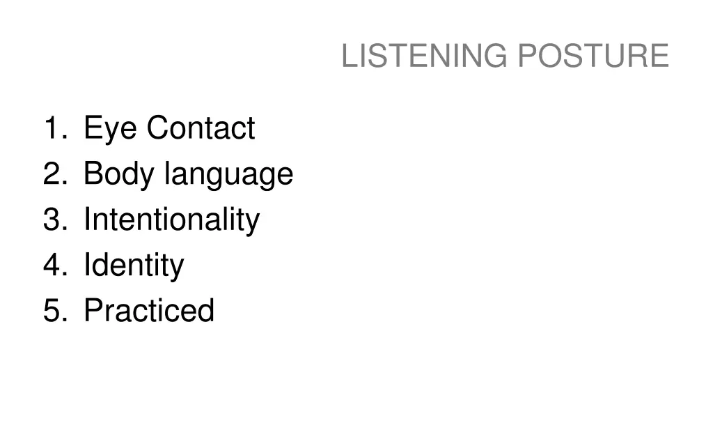 listening posture 4