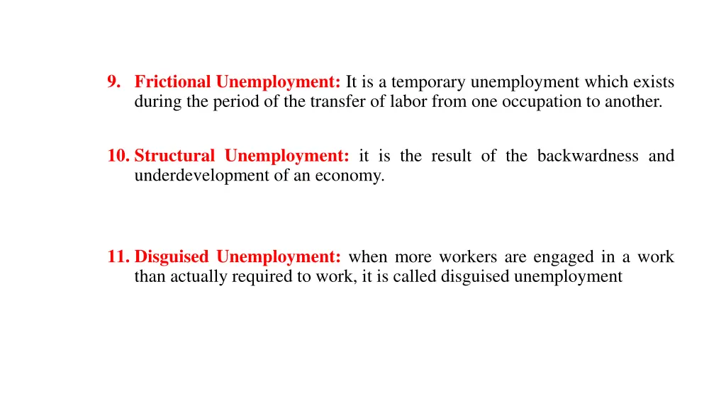 9 frictional unemployment it is a temporary