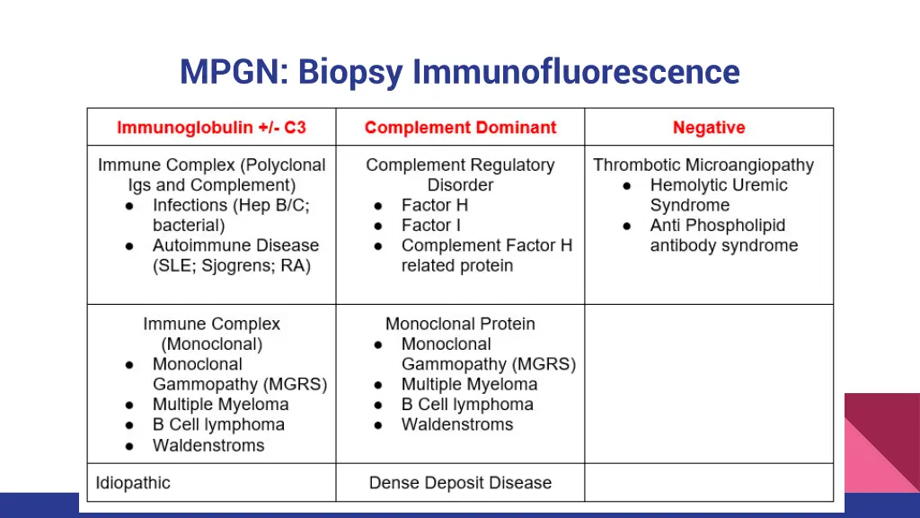 mpgn biopsy immunofluorescence