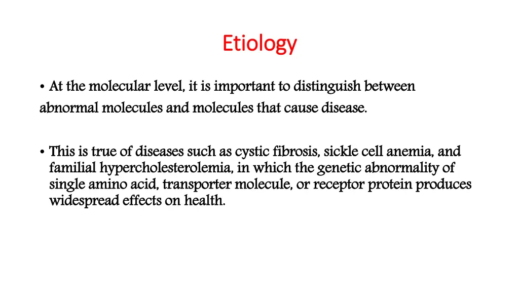 etiology etiology 1