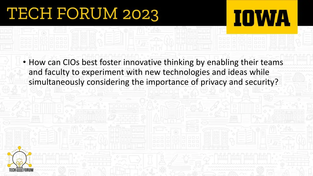 how can cios best foster innovative thinking