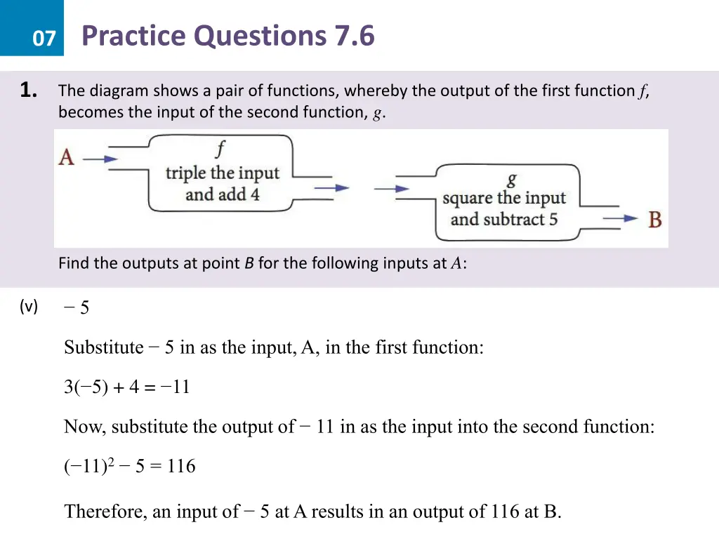 07 practice questions 7 6 4