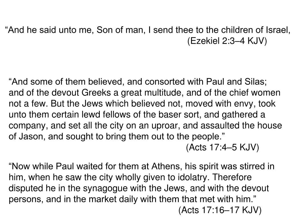 and he said unto me son of man i send thee