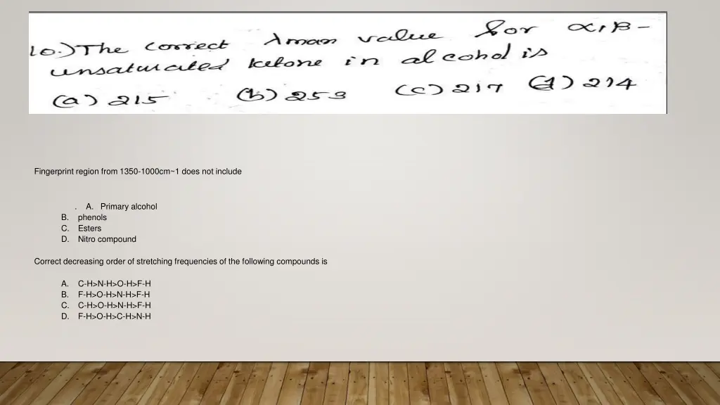 fingerprint region from 1350 1000cm 1 does