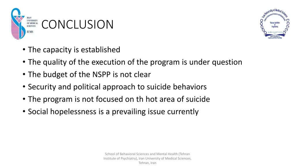 conclusion