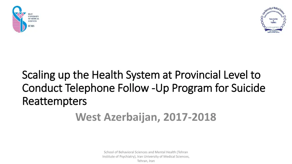 scaling up the health system at provincial level