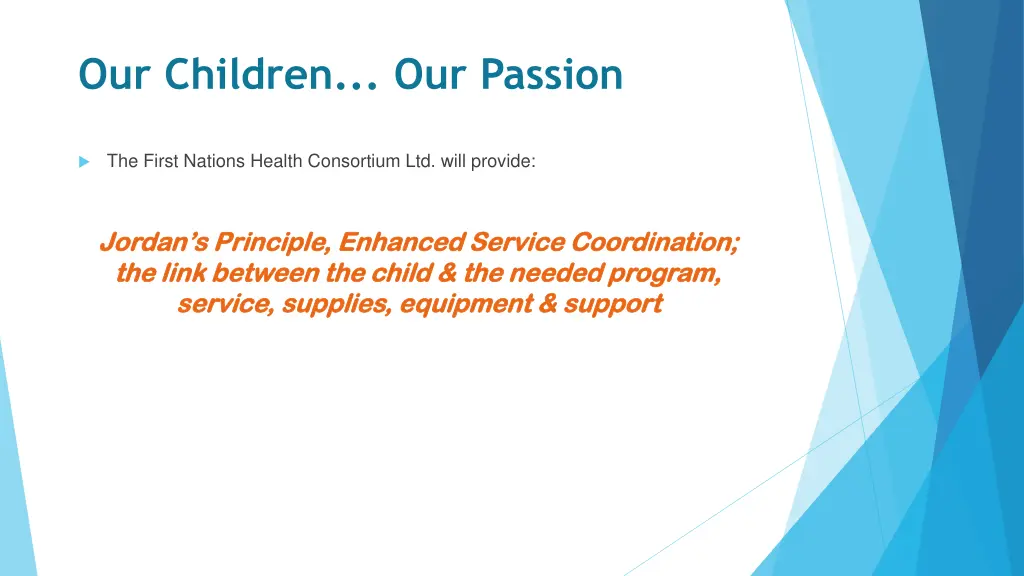 our children our passion