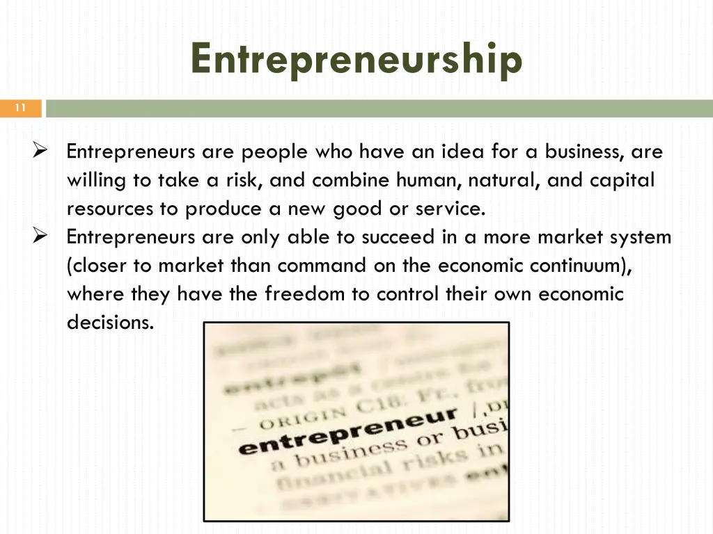 entrepreneurship