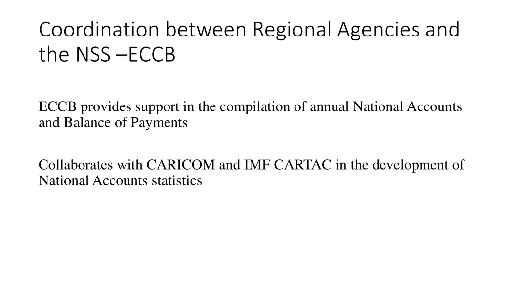 coordination between regional agencies 3
