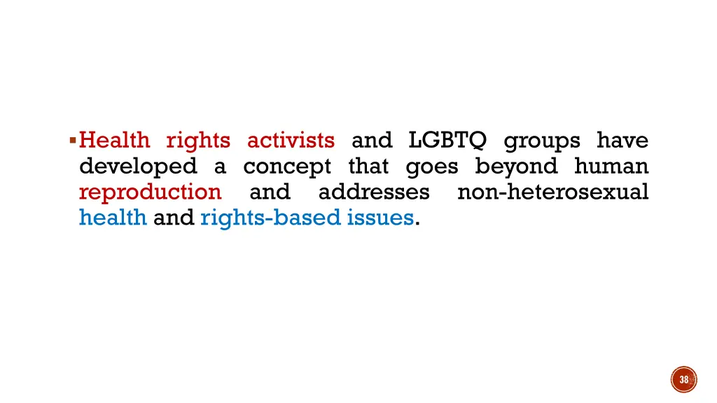 health rights activists and lgbtq groups have