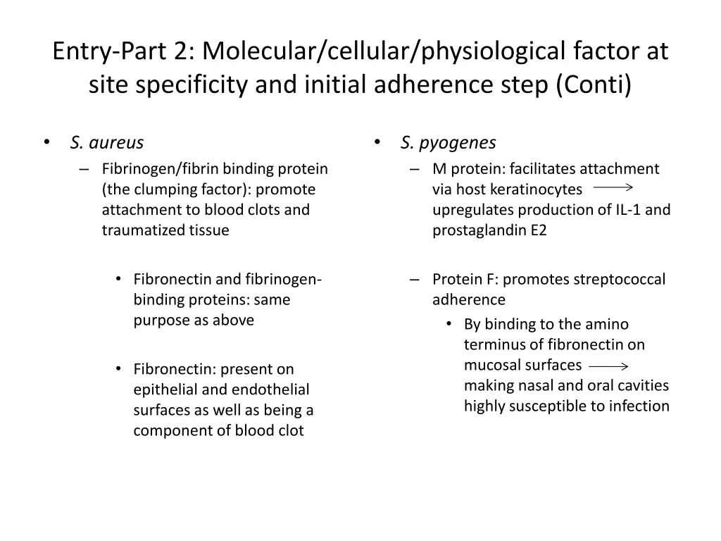 entry part 2 molecular cellular physiological 1