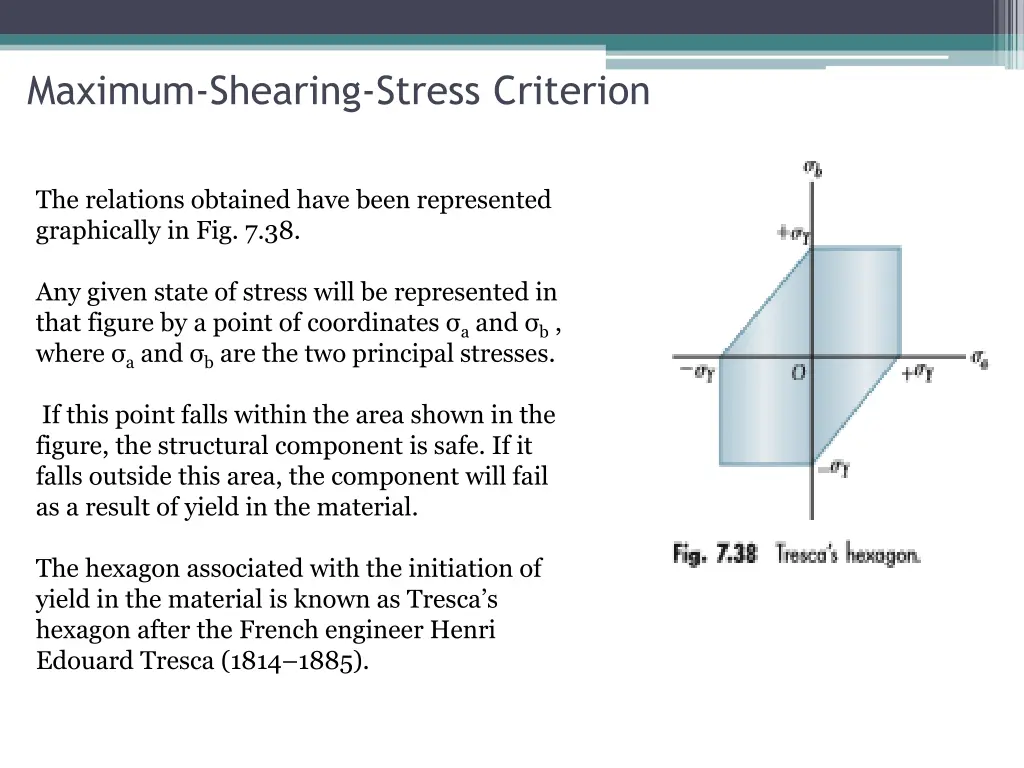 maximum shearing stress criterion 1